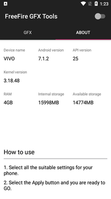 GFX Tool��Ϸ���ٹ��߽�ͼ1