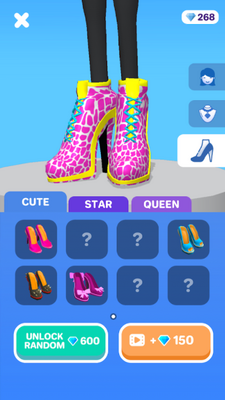 �߸�Ь��ϷHigh Heels������ʯ���ͼ1