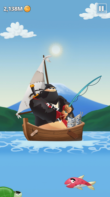 Ninja Fishing���ߵ������޽�Ұ��ͼ2