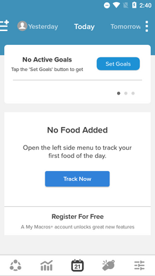 食谱追踪软件My Macros+专业版截图3