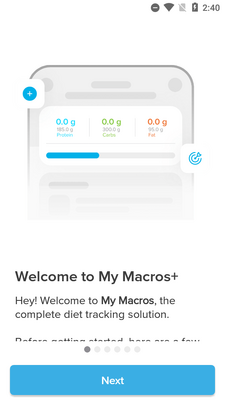 食谱追踪软件My Macros+专业版截图5