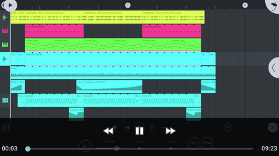 ˮ����������FL Studio Mobile�����������ͼ1