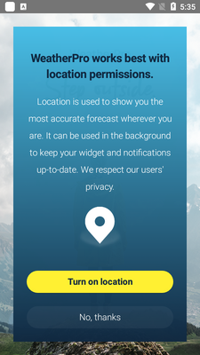 专业天气预报weatherpro免费版截图0
