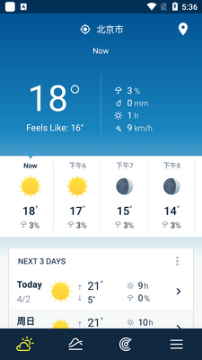 专业天气预报weatherpro免费版截图3