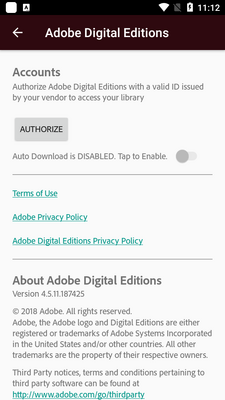 Adobe Digital Editions安卓版截图0