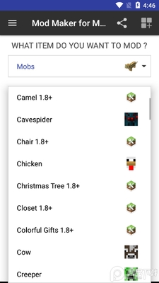 �ҵ�����mod������(Mod Maker for Minecraft PE)��ͼ1