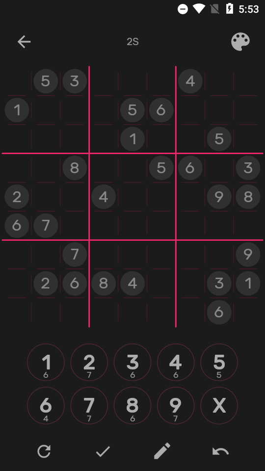 最干净数独游戏Sudoku主题解锁版截图1
