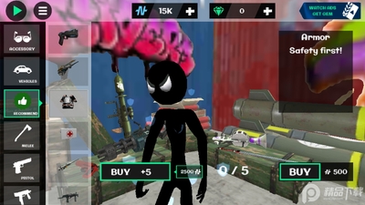 ���������Ӣ��2(Stickman Rope Hero 2)��ͼ1