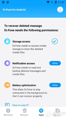 Dr.Fone���ݻָ��ֻ����ͼ1