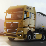 �W洲卡�模�M器3最新版(Truckers of Europe 3)0.37 免�M�物版