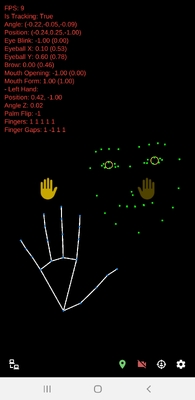 动作捕捉器(Live2DViewerEX MotionTracker)截图1