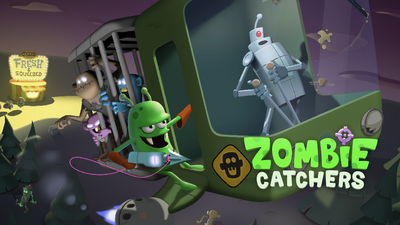 僵尸榨汁机(Zombie Catchers).apk截图2