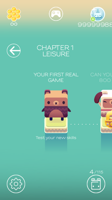 字母小熊(Alphabear)无限金币版截图1