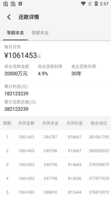 海豚房贷计算器app安卓版截图2