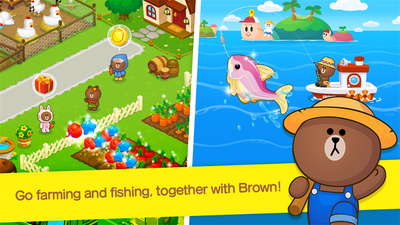 brownfarm(LINE�ܴ�ũ��)��Ϸ�ٷ����ͼ1