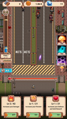 闲置僵尸避难所钻石无限版(Idle Zombie Shelter)截图2