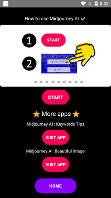 AI绘画工具midjourney手机版截图2