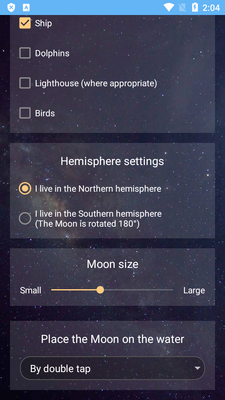 海上月亮动态壁纸(Moon Over Water)截图2