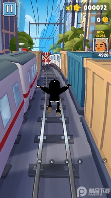 �����ܿ��ɫ��Ұ�Subway Surf��ͼ2