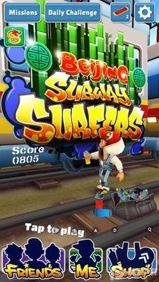 �����ܿ��ֱ�������(Subway Surf)��ͼ1