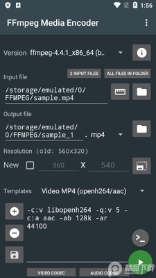 FFmpeg ý�������(FFmpeg Media Encoder)��ͼ4