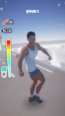 中山肌肉君跑酷游戏(Muscle Runners)截图0