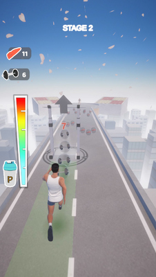 中山肌肉君跑酷游戏(Muscle Runners)截图2