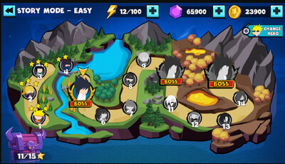 ���������ս��(Stickman Shinobi Fighting)�ٷ����ͼ0