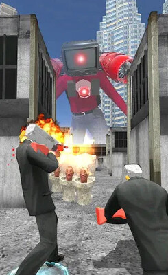Merge Toilet Monster Battle���޽�ҽ�ͼ1