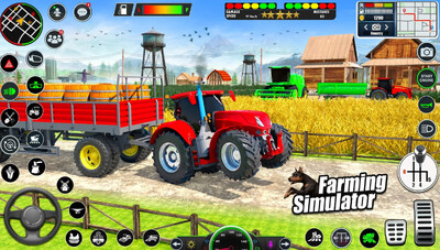 Big Farming Tractor Games 3Dȥ����ͼ1