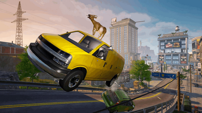 模拟山羊3手机版(Goat Simulator 3)截图4
