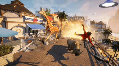 模拟山羊3手机版(Goat Simulator 3)截图2