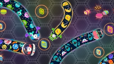 ���ߴ���ս(wormate.io)��ͼ3