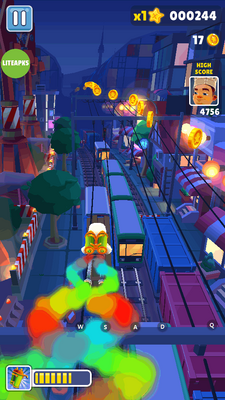 �����ܿ��׶��汾���ʷ�(Subway Surf)��ͼ1
