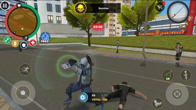 Rope Hero Mafia City Wars���޽�Ǯ��ͼ3