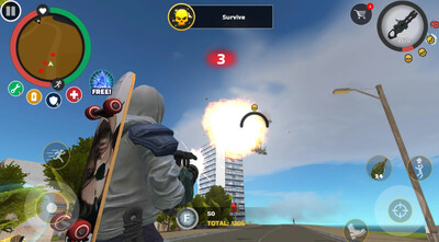 Rope Hero Mafia City Wars���޽�Ǯ��ͼ2
