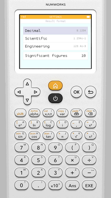 NumWorks计算器模拟器软件截图1