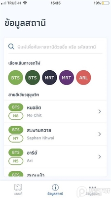 Bkk Rail(̩����ͨ��·ͼ)�ٷ����ͼ1