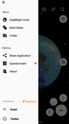 �������ǵ�ͼEarth 3D Map��׿���ͼ1