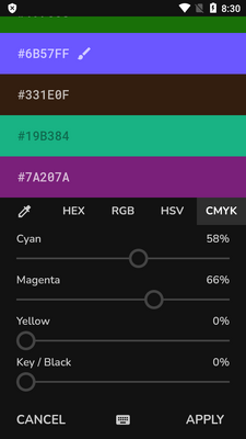 ���ϵ�ɫ��app(Pigments)��ͼ0