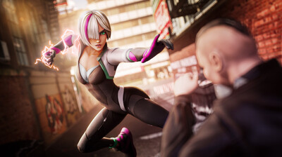 Ů֩��������super fighter girl��ͼ3