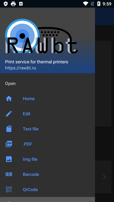 RawBT��ӡ���ֻ����ͼ1