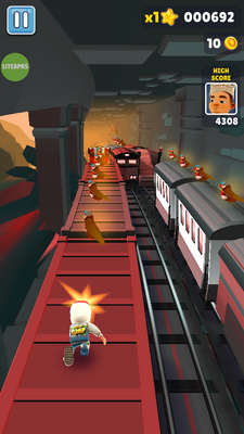 �����ܿ�С���Ұ�(Subway Surf)��ͼ2