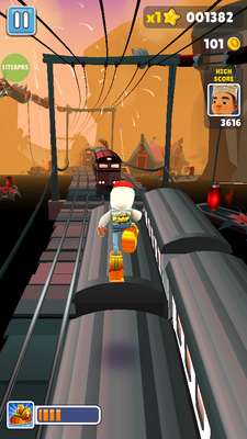 �����ܿ�С���Ұ�(Subway Surf)��ͼ0