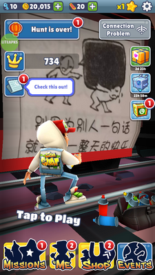 �����ܿ�С���Ұ�(Subway Surf)��ͼ4