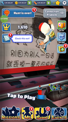 �����ܿ�С���Ұ�(Subway Surf)��ͼ1
