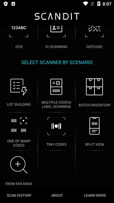 ��ǿ���������app(Scandit Demo)��ͼ1