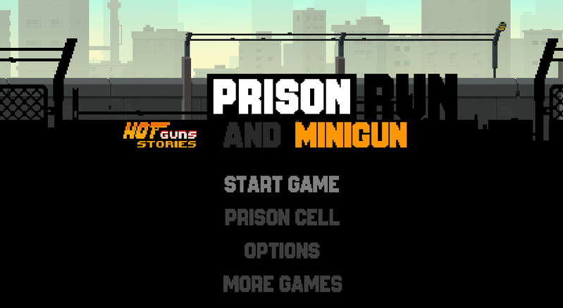 ɱ(Prison Run and MiniGun)
