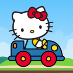 凯蒂猫登山赛车最新版(Hello Kitty