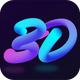 3D��̬��ֽ�ֻ���ֽ��ɫ��v1.0.5 ������